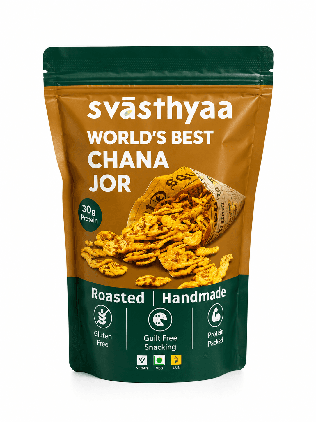 SVASTHYAA WORLDS BEST CHANA JOR 200 GMS image