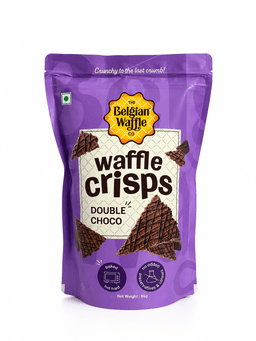 BELGIUM WAFFLE DOUBLE CHOCO 85 GMS thumbnail 1