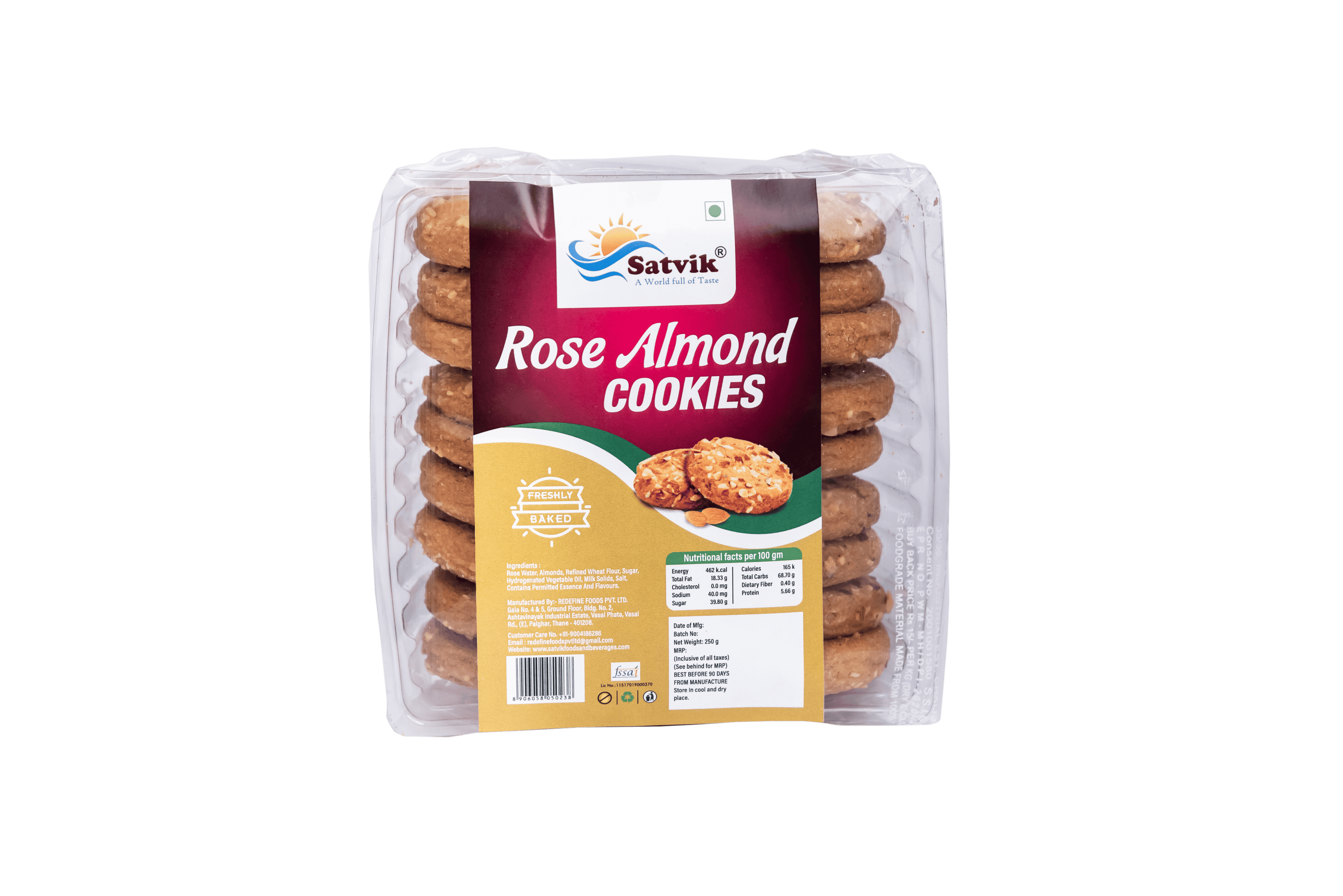 Rose Almond Cookies image