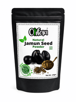 OLIFERA JAMUN SEED POWDER 250 GMS thumbnail 1